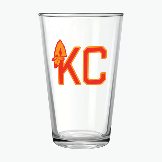 KC Arrowhead Pint