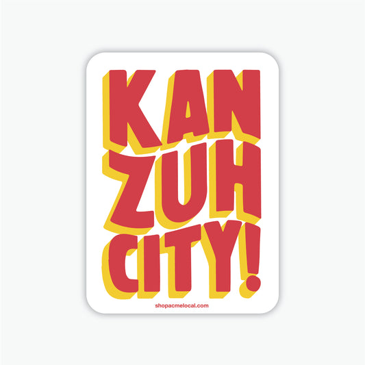 Kan Zuh City Sticker