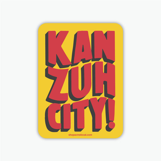 Kan Zuh City Sticker
