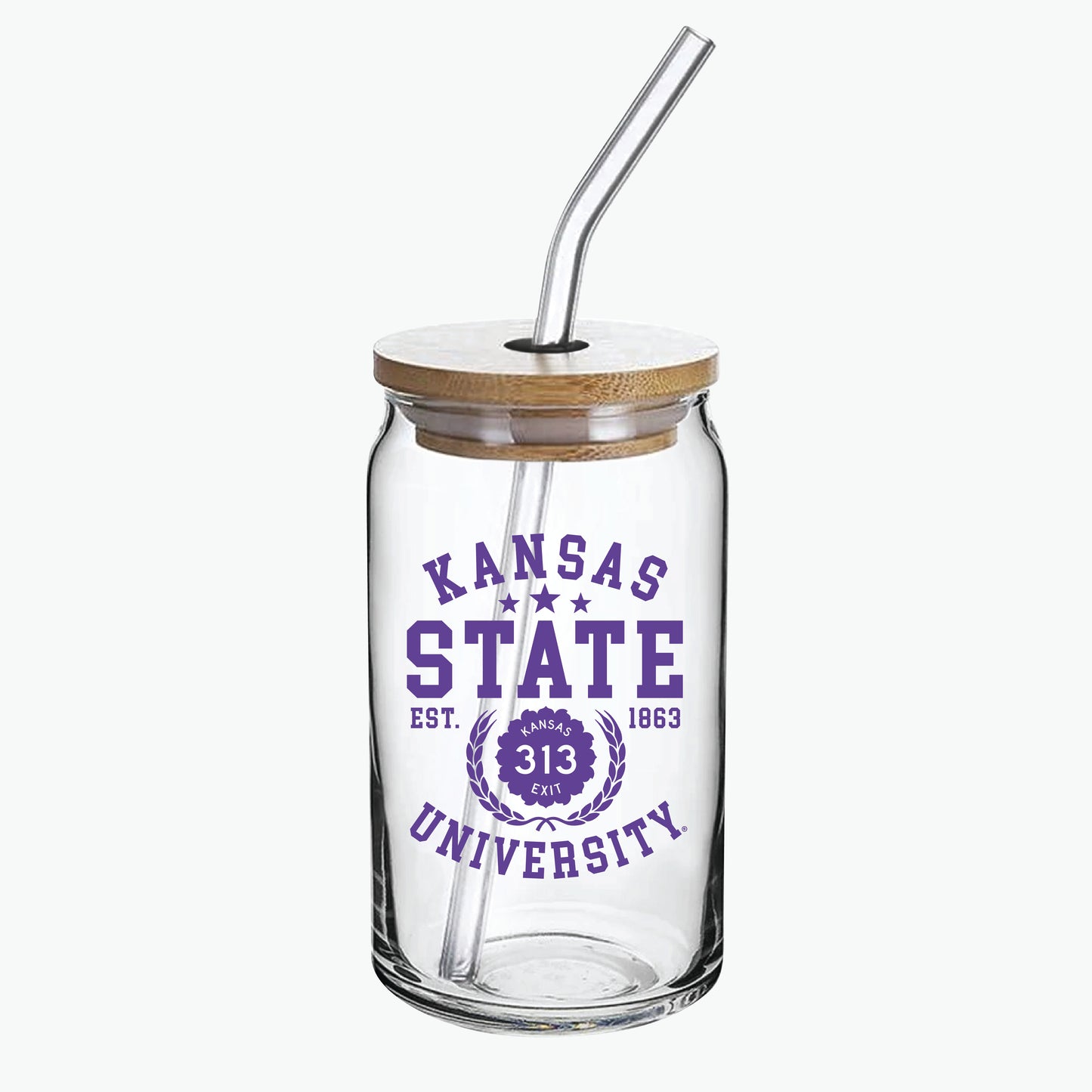 Kansas State Exit 313 Can Glass