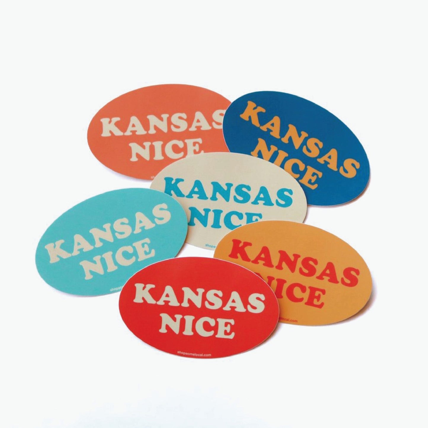 Kansas Nice Sticker