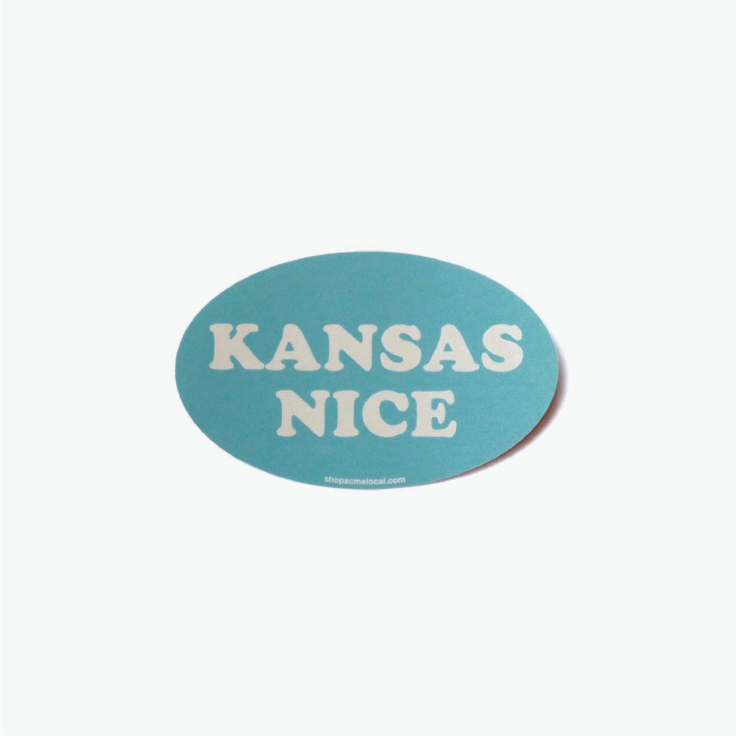 Kansas Nice Sticker