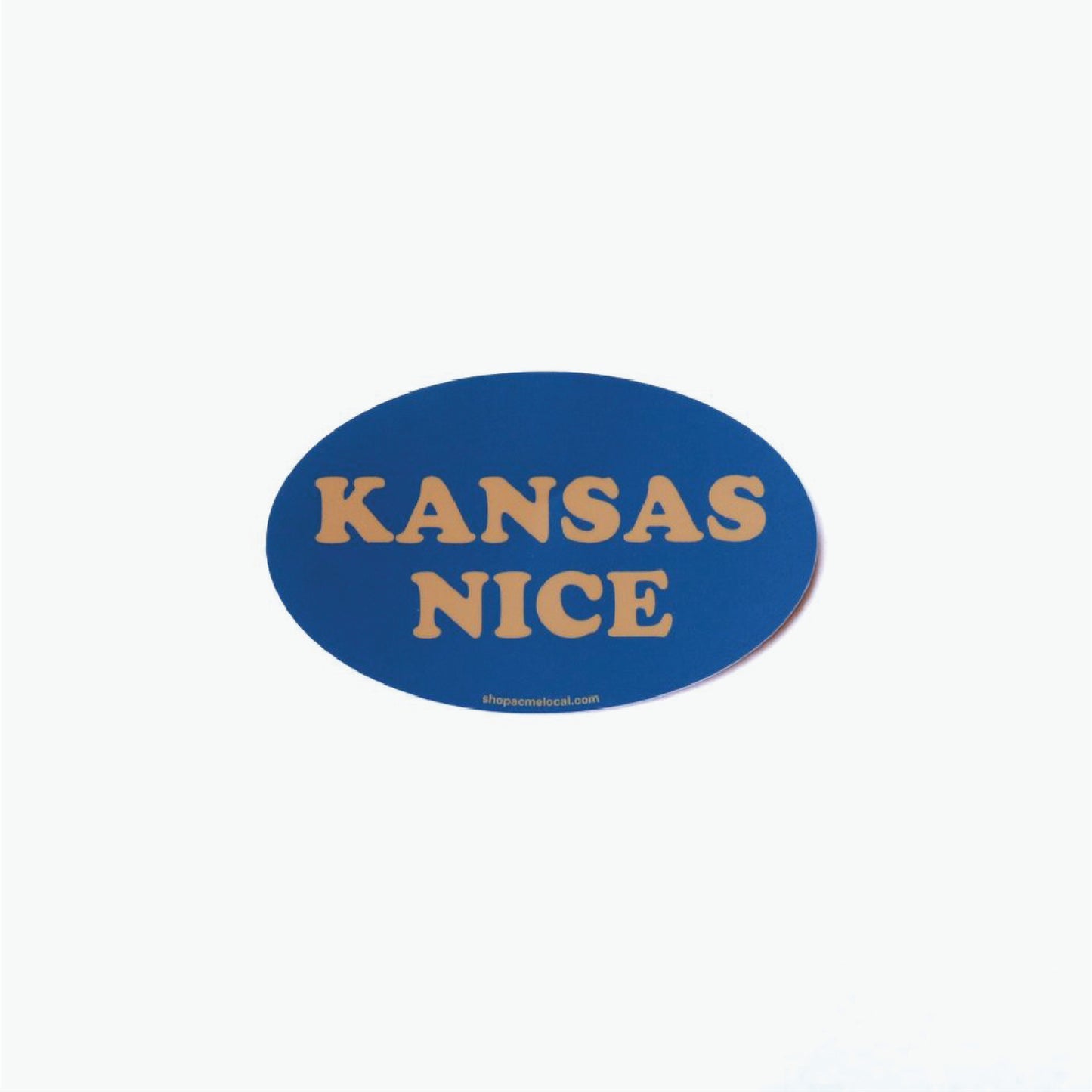 Kansas Nice Sticker