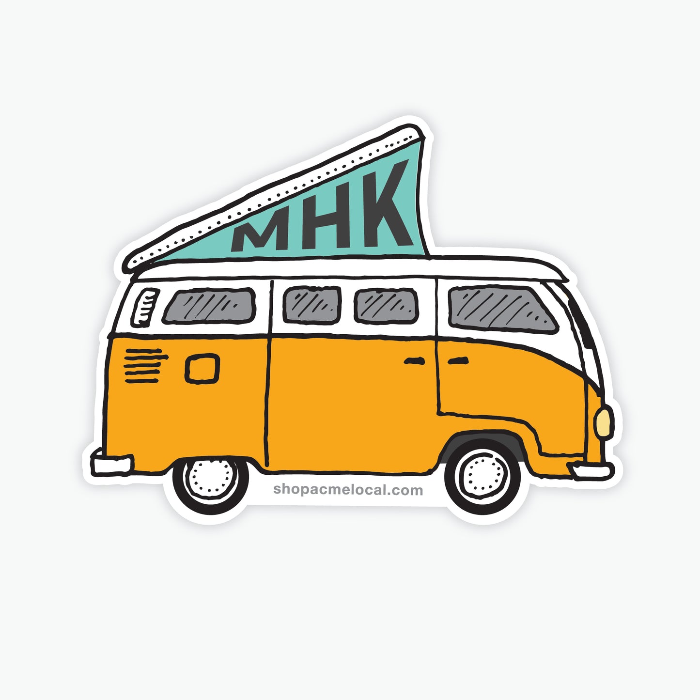 MHK VW Camper Sticker