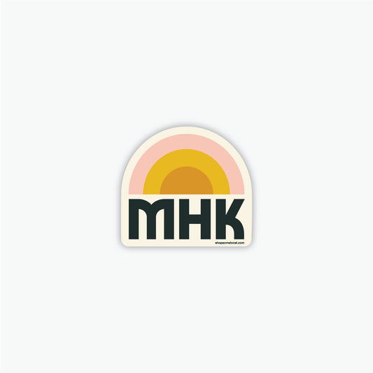MHK Pastel Sunset Mini Sticker