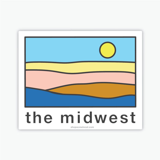 Midwest Album Cover Sticker