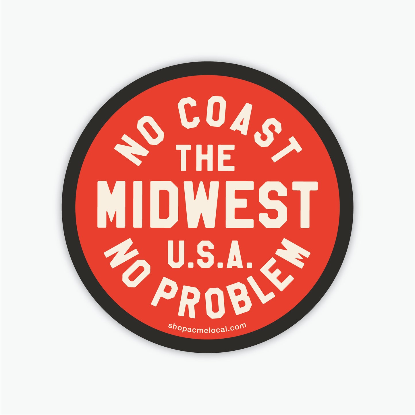 NCNP Circle Badge Sticker