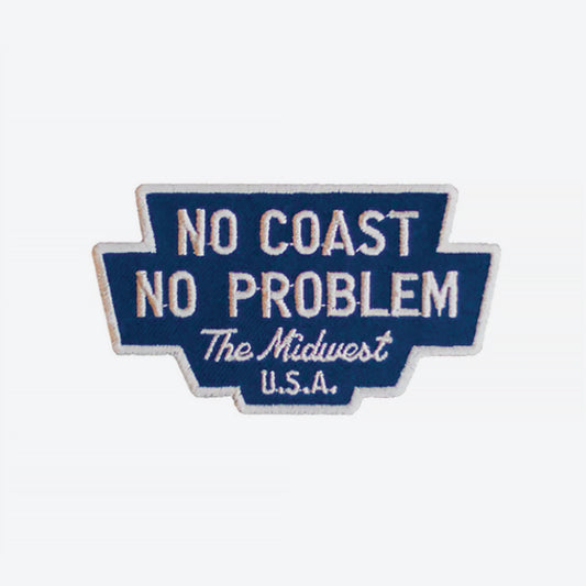 No Coast No Problem Badge Patch