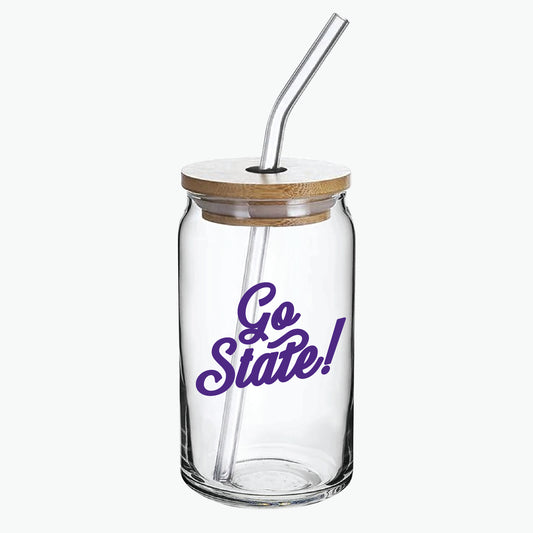 Go State! Can Glass