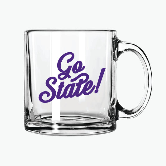 Go State Glass Mug