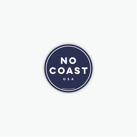 No Coast Mini Sticker