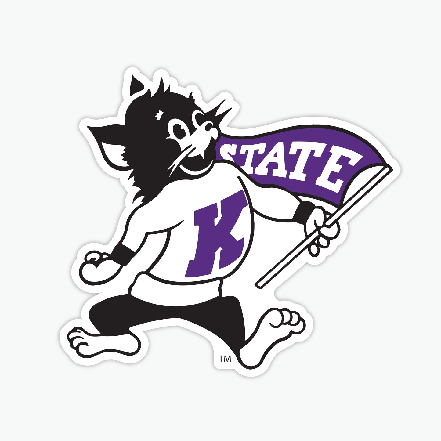 Old School Willie Sticker