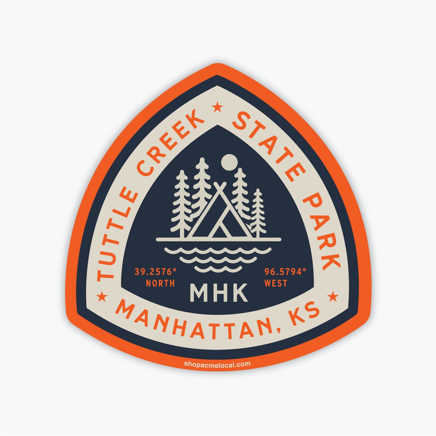 Tuttle State Park Badge Sticker
