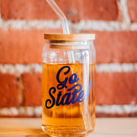 Go State! Can Glass