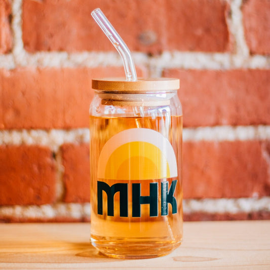 MHK Pastel Rainbow Can Glass