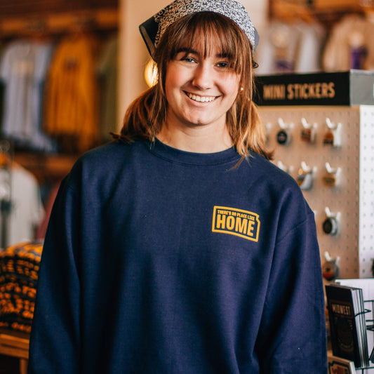 No Place Like Home Pocket Crewneck