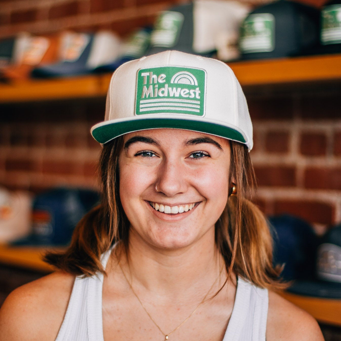 Midwest Vintage Green Hat