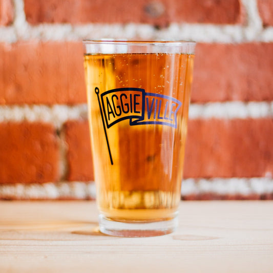 Aggieville Flag Pint