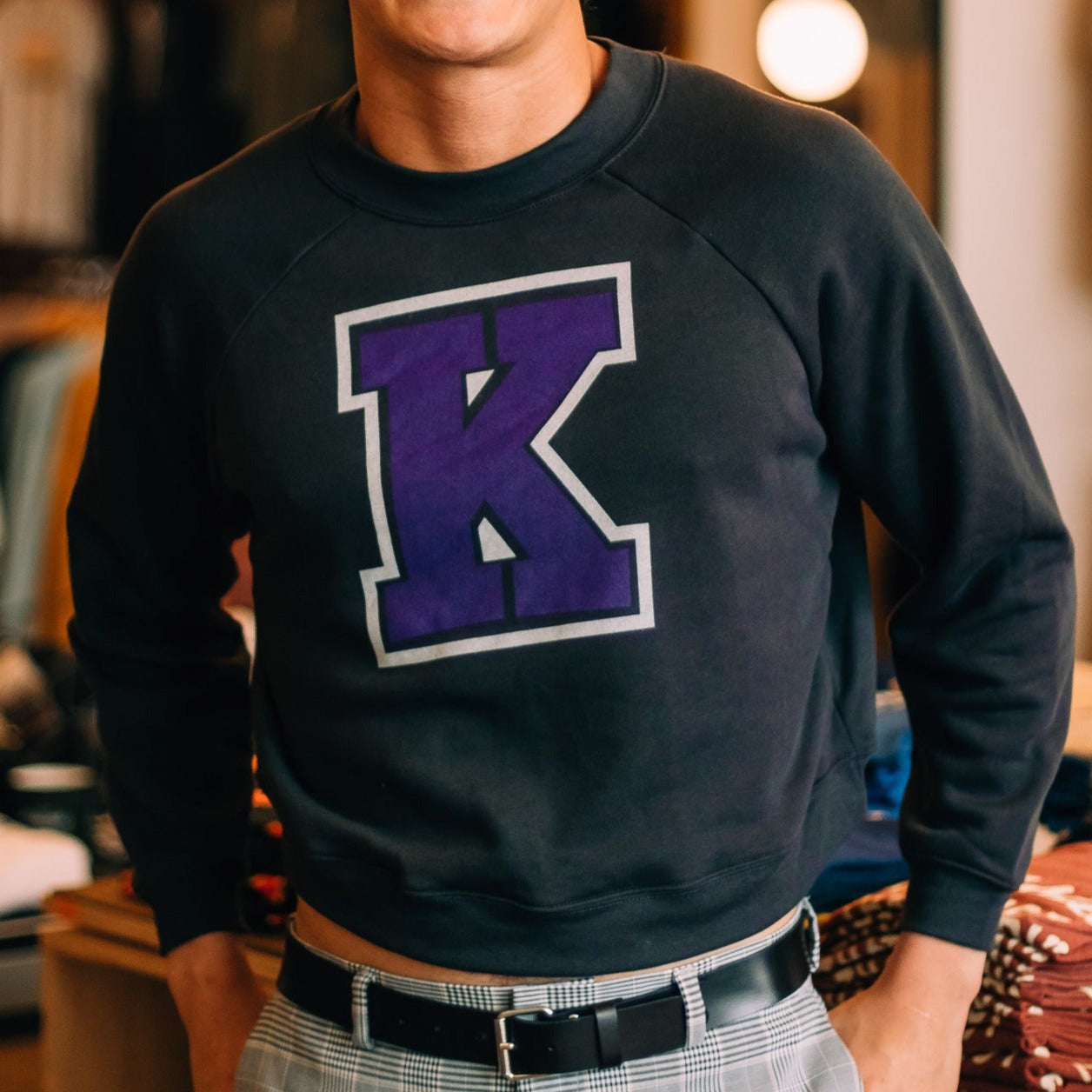Big K Crop Crewneck