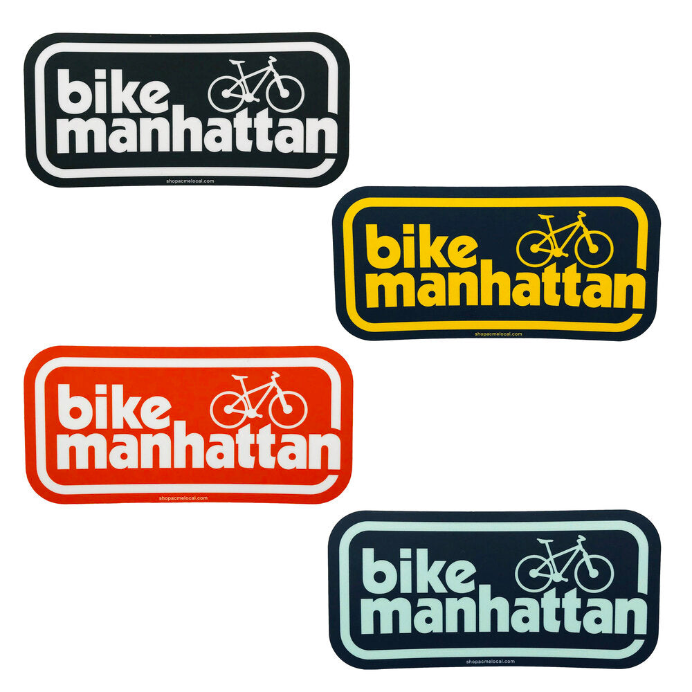 Bike Manhattan Sticker