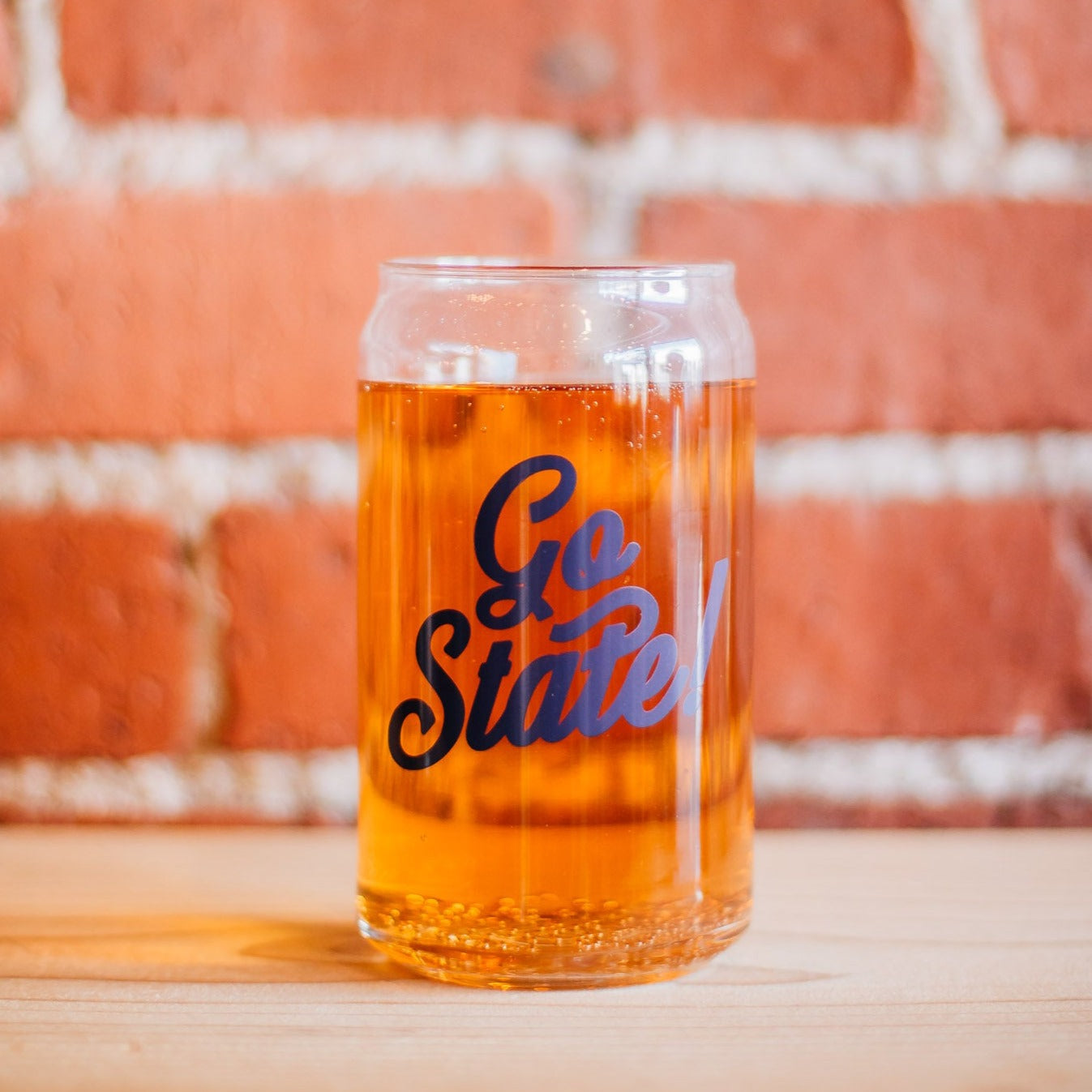 Go State! Can Glass
