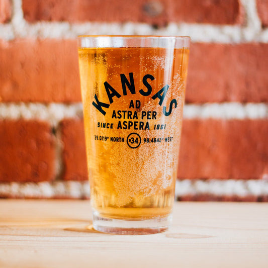 Black Label Kansas Arch Pint