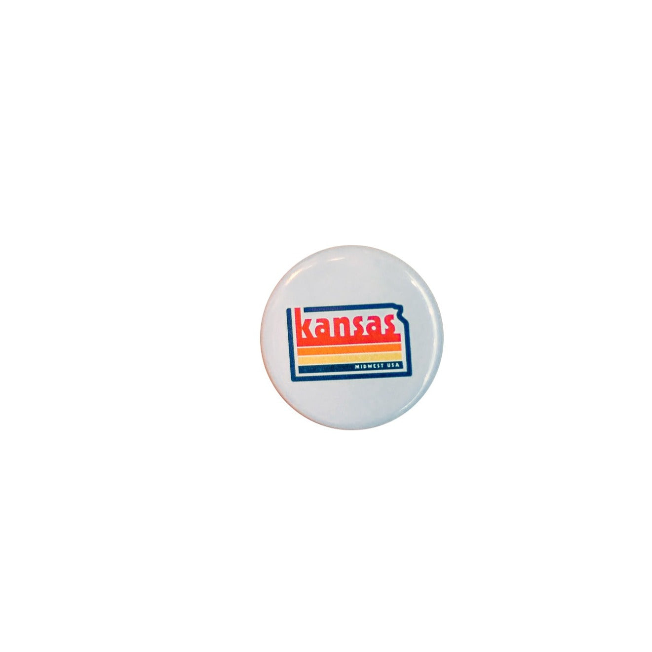 Kansas Vintage Button