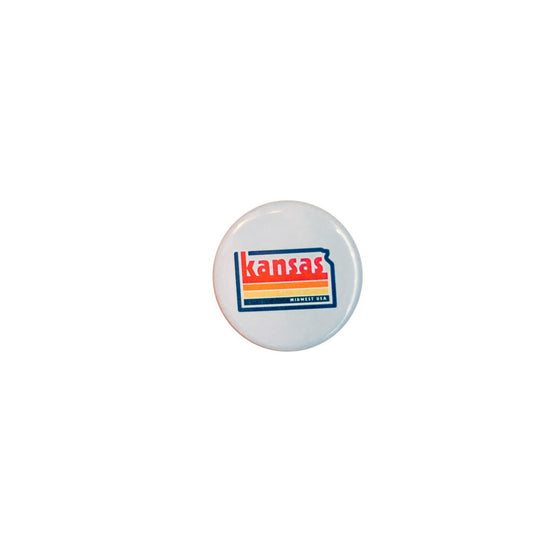 Kansas Vintage Button
