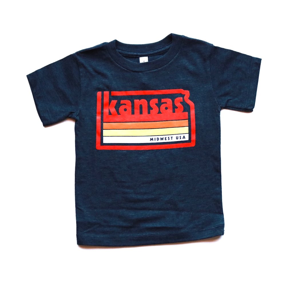 Kansas Vintage Toddler Tee