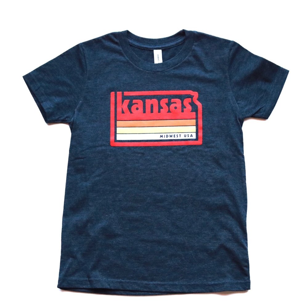 Kansas Vintage Youth Tee