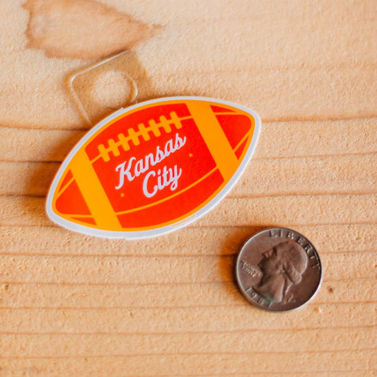 KC Football Mini Sticker