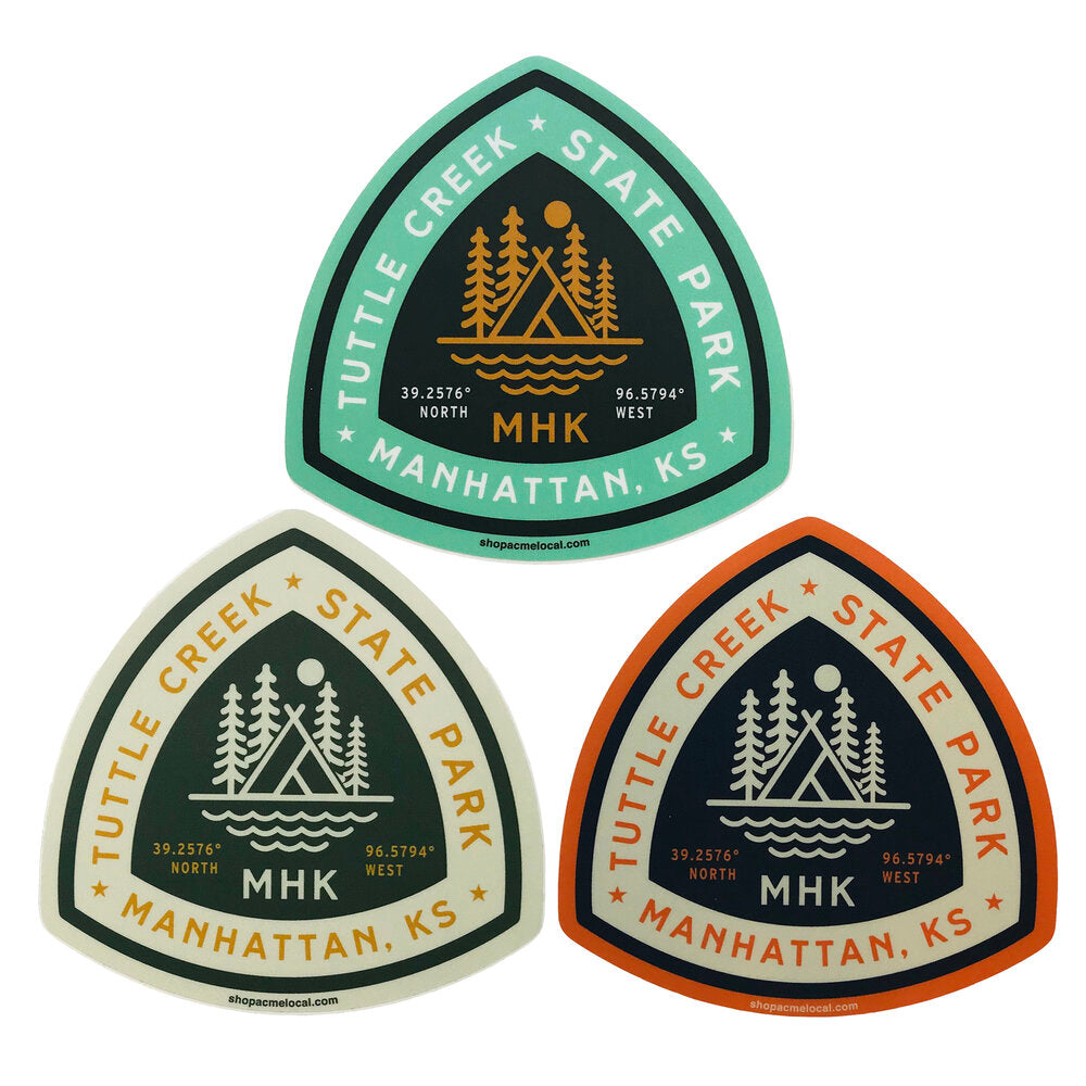 Tuttle State Park Badge Sticker