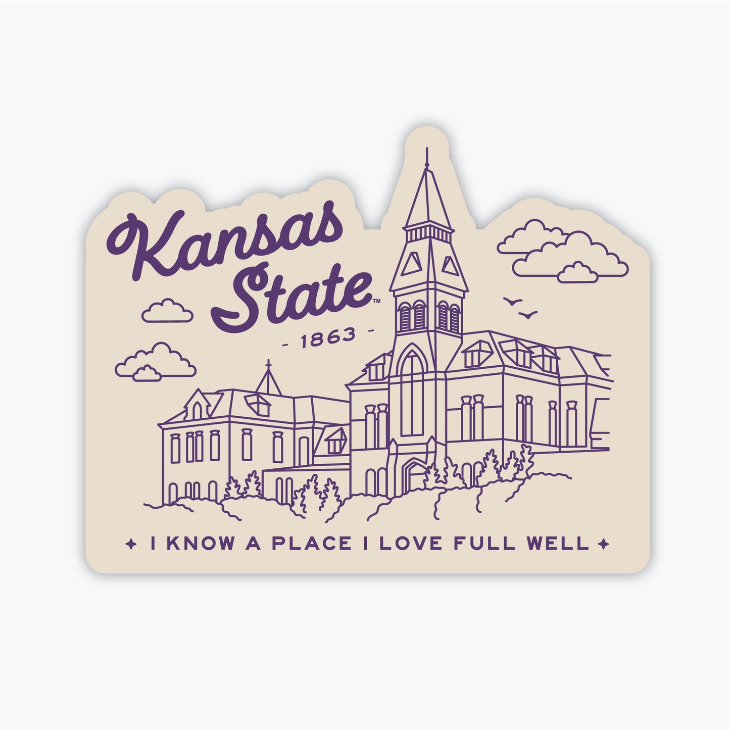 Anderson Hall Sticker