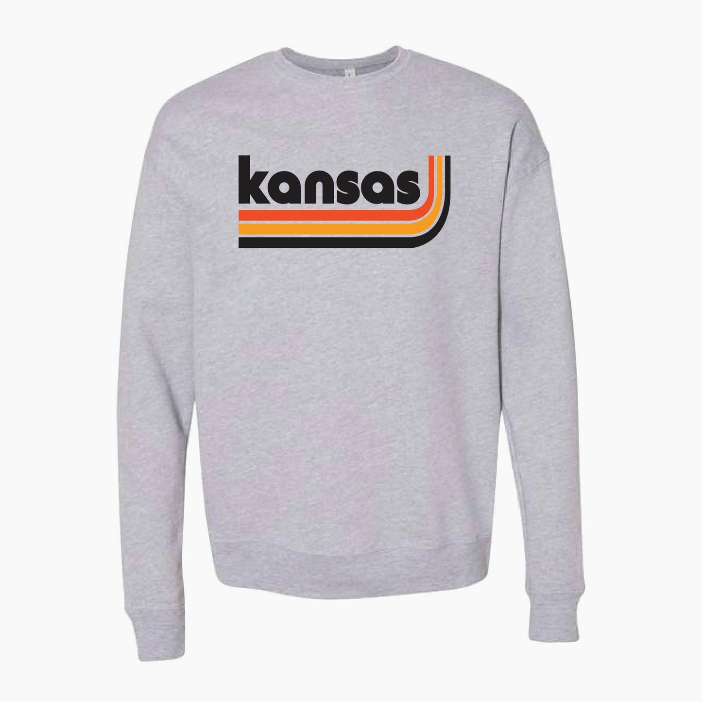 Kansas Swoop Crewneck Sweatshirt