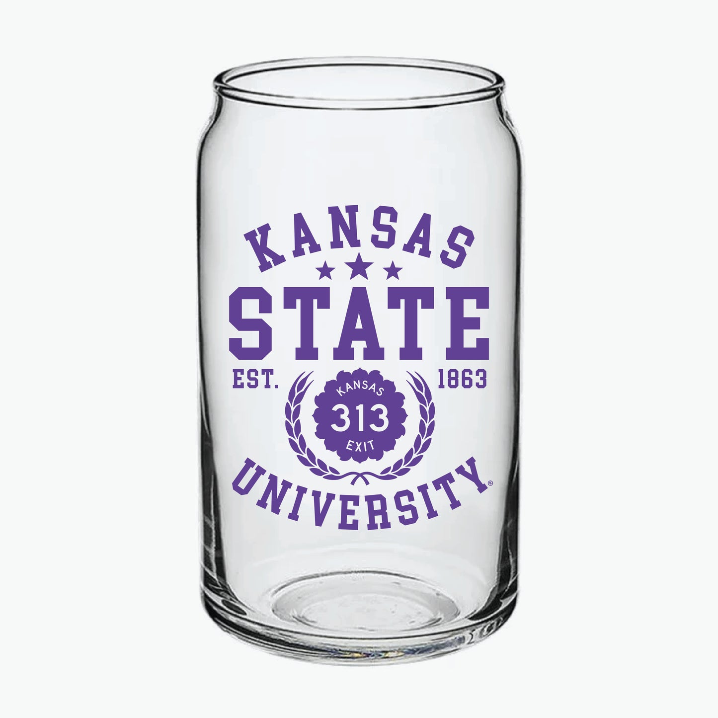 Kansas State Exit 313 Can Glass