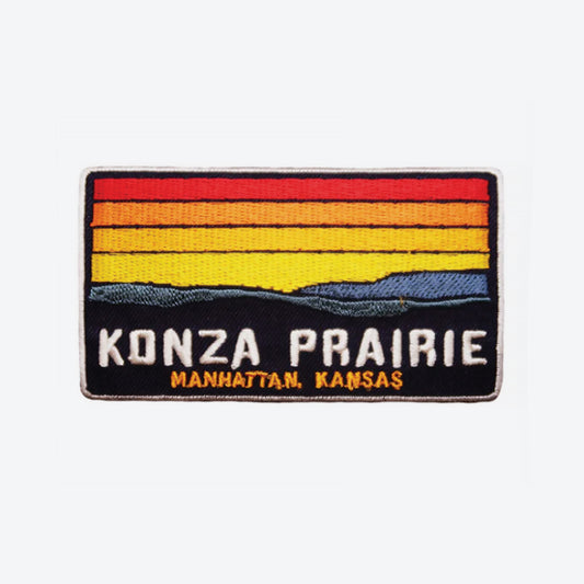 Konza Prairie Sunset Patch