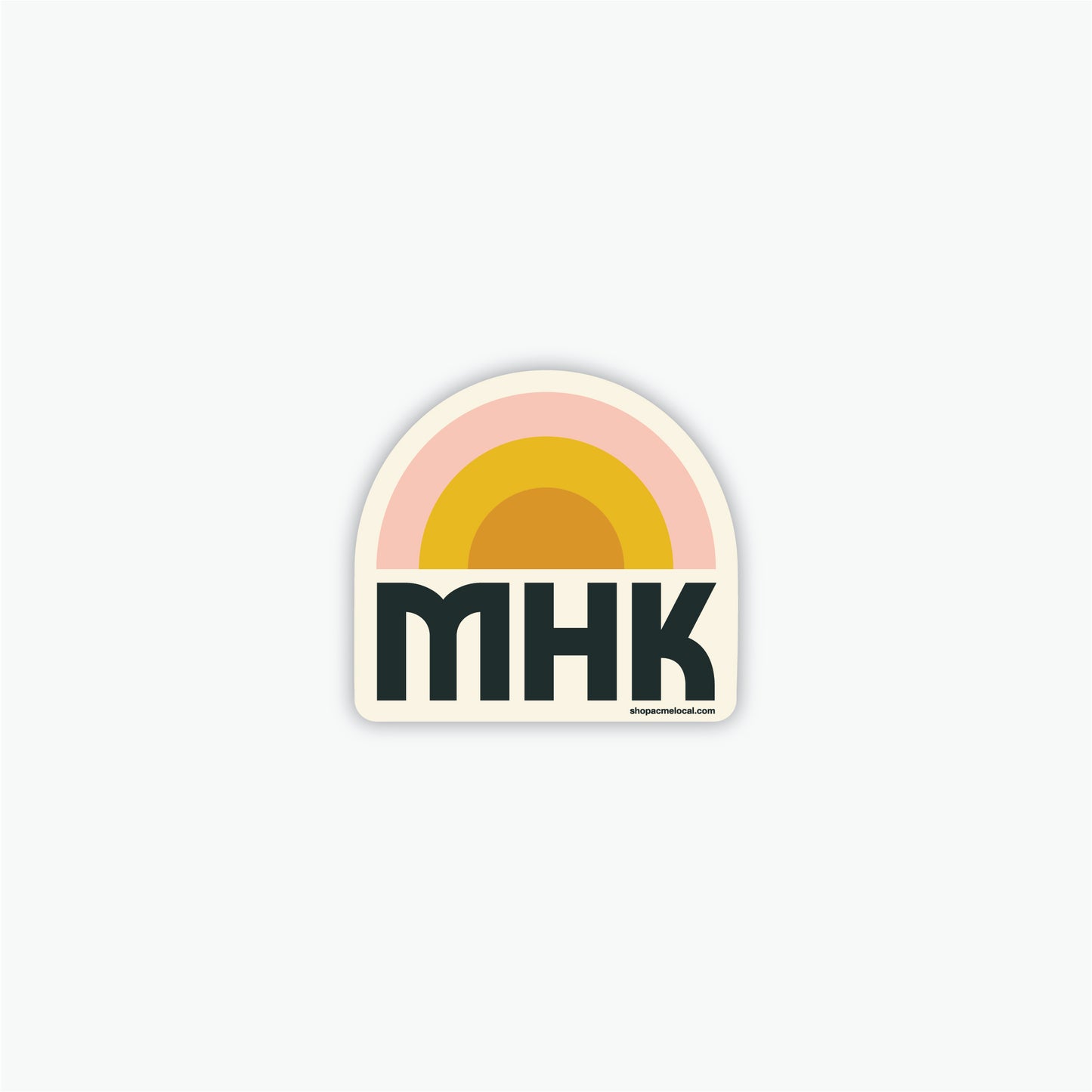 MHK Pastel Rainbow Mini Sticker