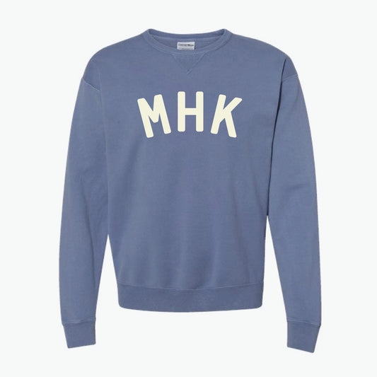 MHK Arch Frontier Blue Crewneck Sweatshirt