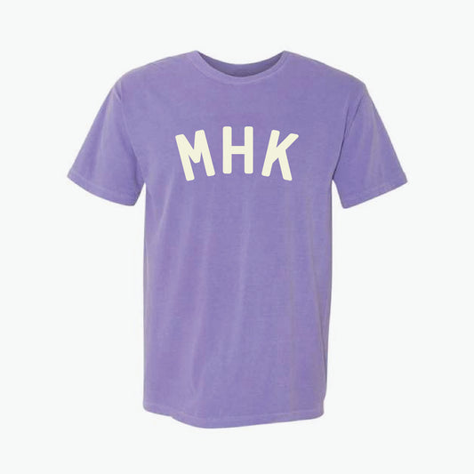 MHK Arch Violet/Cream Tee