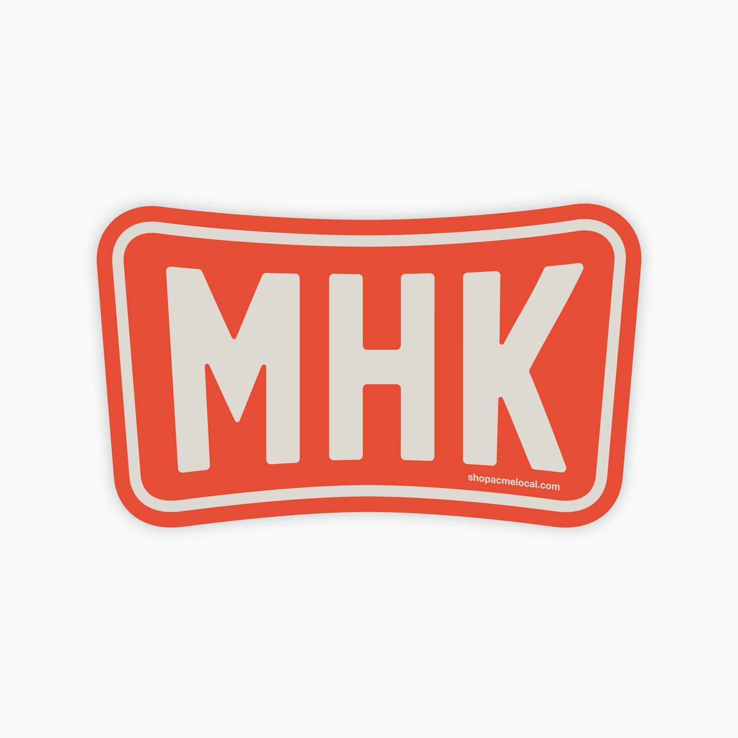 MHK Roadside Retro Sticker