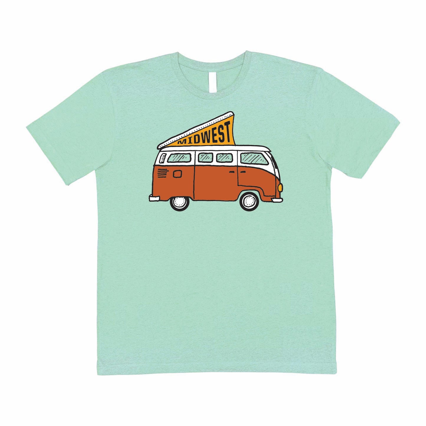 Midwest VW Mint Adult Tee