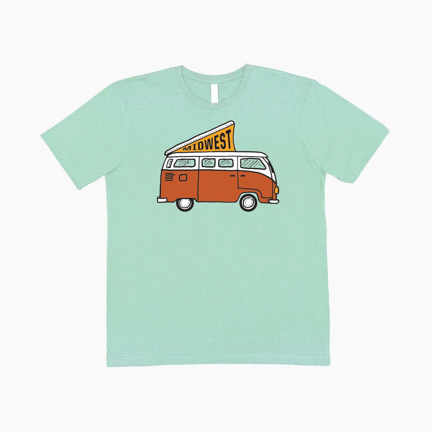 Midwest VW Mint Adult Tee