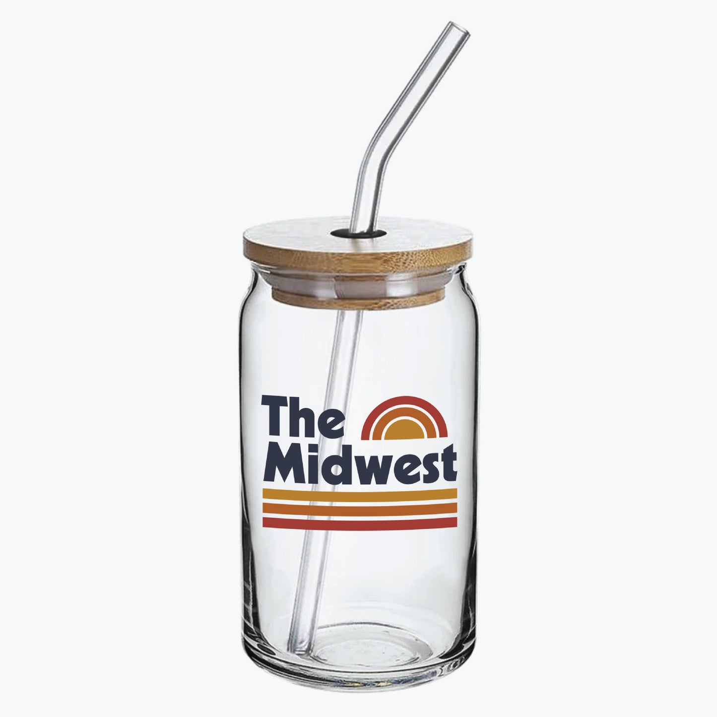 Midwest Vintage Can Glass