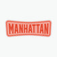 Manhattan Roadside Retro Sticker