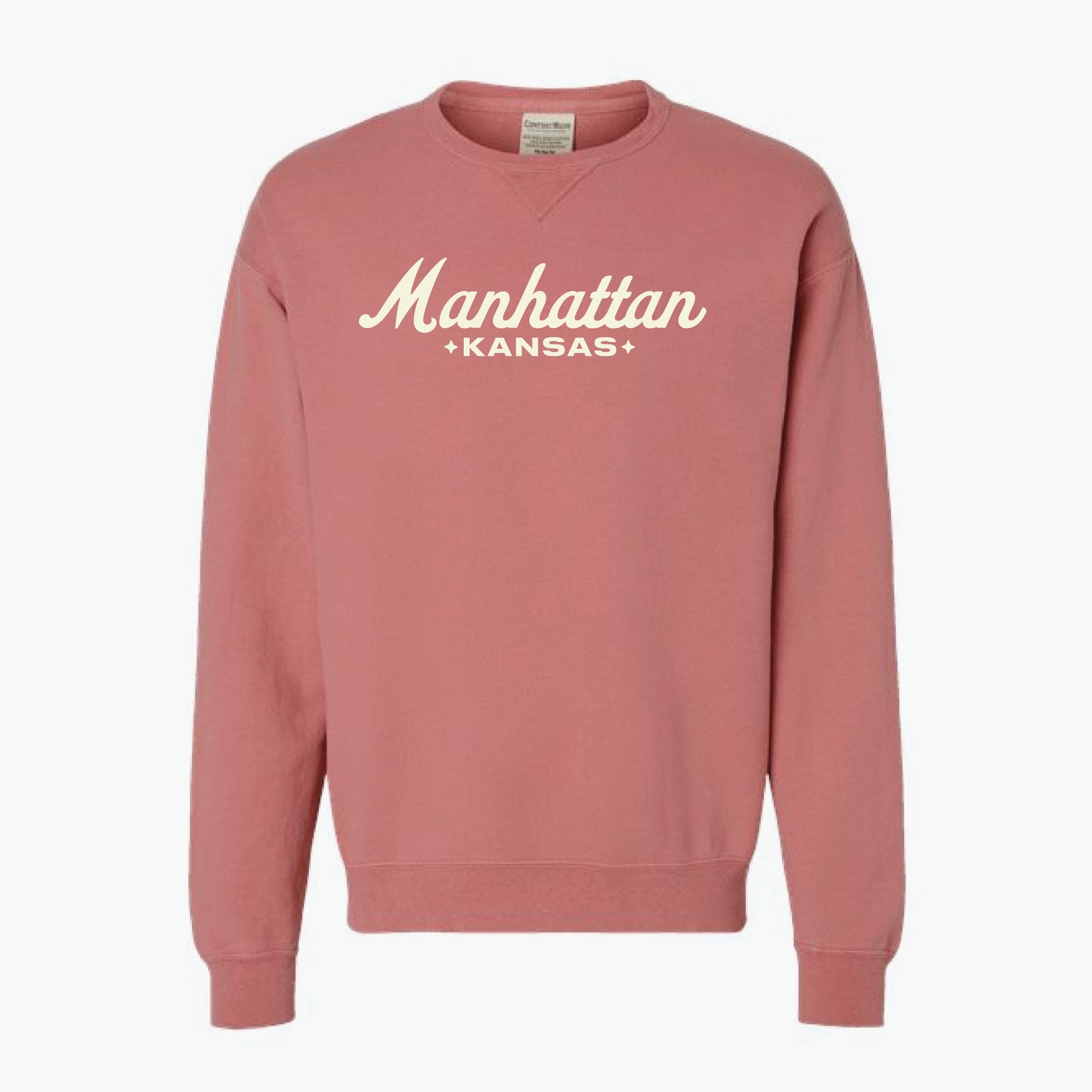 Manhattan Starlite Mauve Crewneck Sweatshirt
