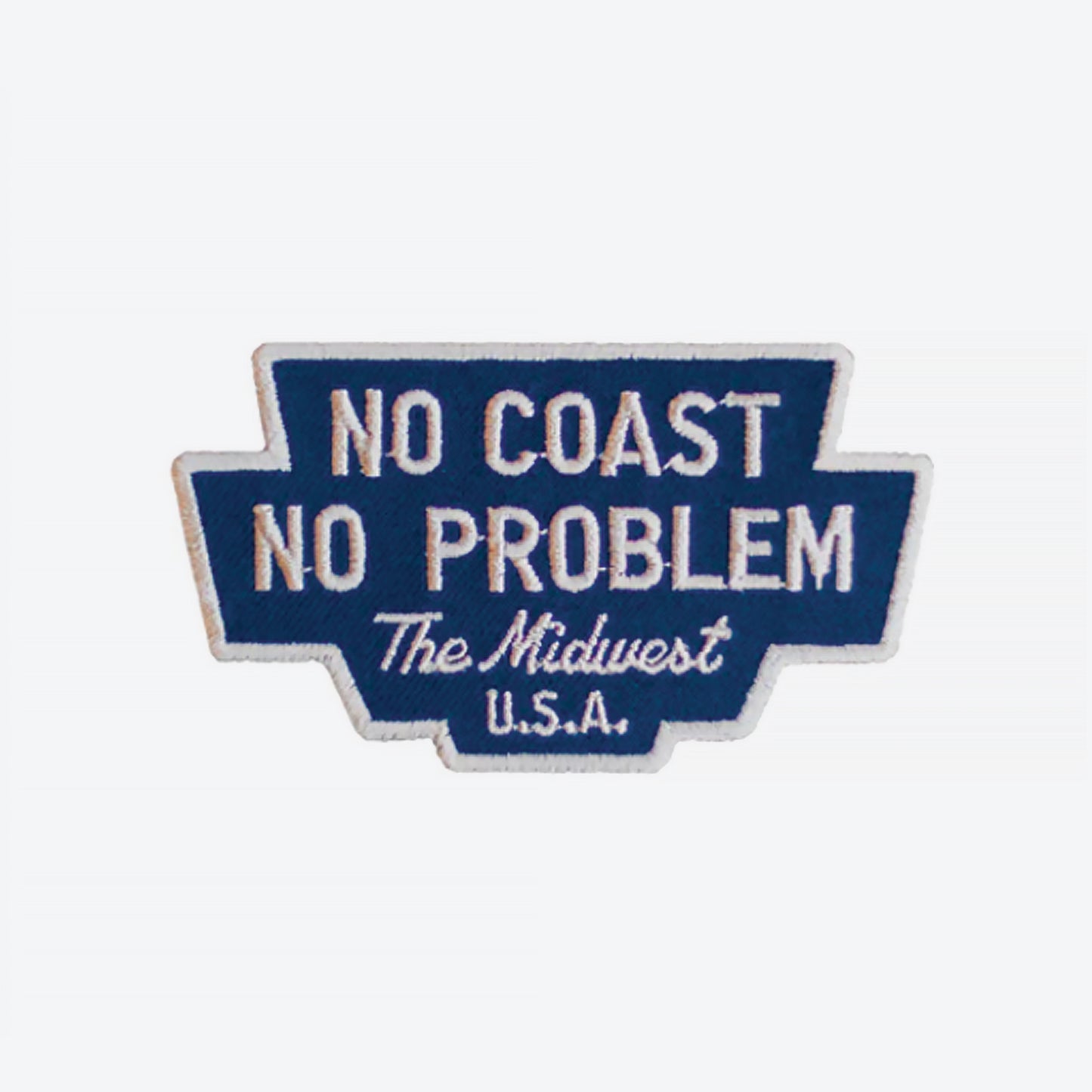 No Coast No Problem Badge Patch
