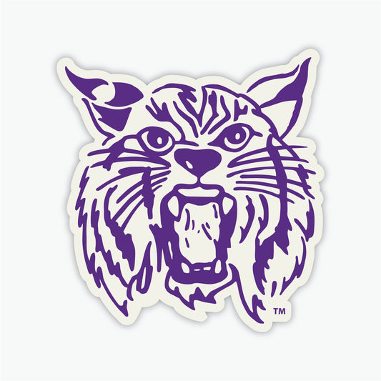 Wabash Angry Cat Sticker