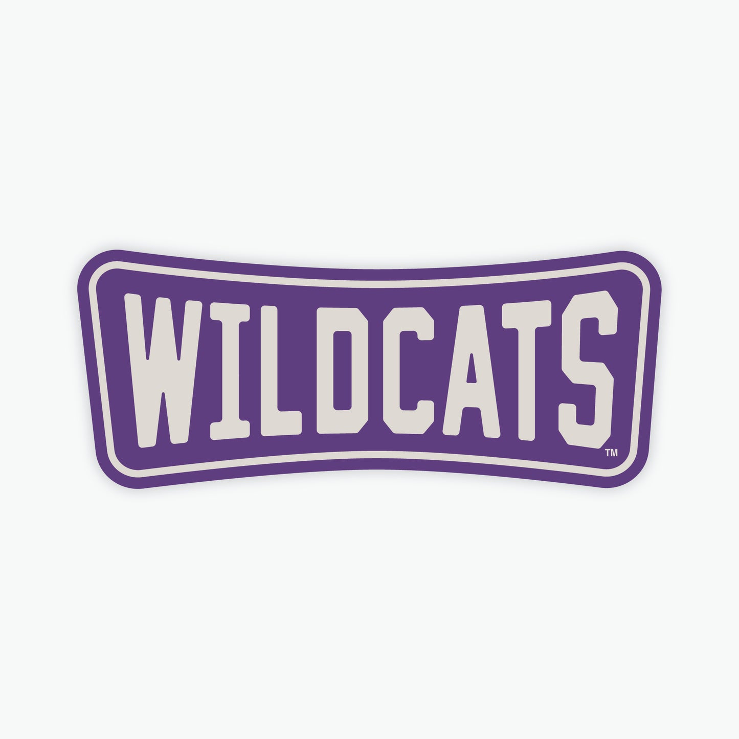 Wildcats Roadside Retro Sticker