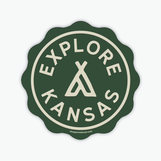 Explore Kansas Sticker