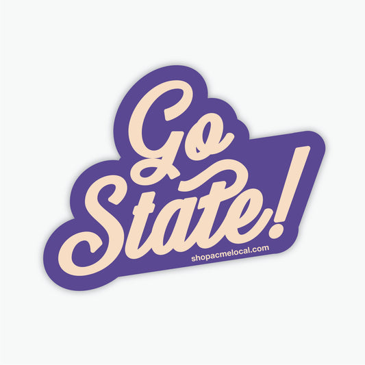 Go State Sticker